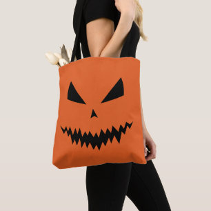 Kühler gruseliger Jack O'Lantern Halloween schwarz Tasche