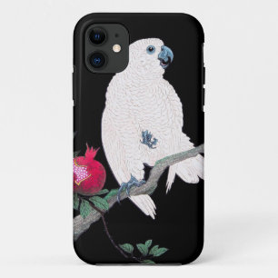 Kühler japanischer weißer Kakadu Papagei tropische Case-Mate iPhone Hülle
