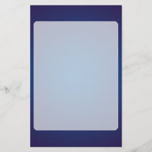 Kühler körniger, tiefblauer Vignetteneffekt Briefpapier