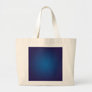 Kühler körniger, tiefblauer Vignetteneffekt Jumbo Stoffbeutel