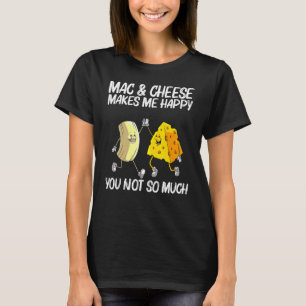 Kühler Mac & Cheese für Männer Frauen Gebackene cr T-Shirt