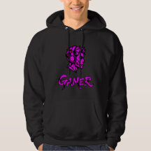 Kühler Pinker Geometrischer Gamer