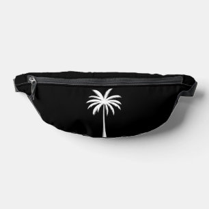 Kühler Sommerurlaub Sonnenuntergang Strand Palmenb Bauchtasche
