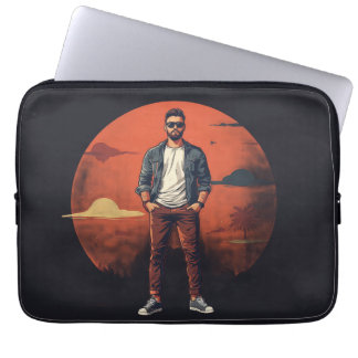 KÜHLER SONNENUNTERGANG LAPTOPSCHUTZHÜLLE