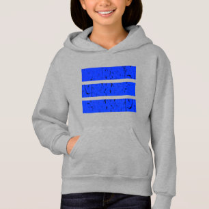 Kühles 3-Linien-Symbol Einheitlichkeit & Harmoni Hoodie