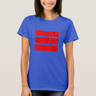 Kühles 3-Linien-Symbol Einheitlichkeit & Harmoni T-Shirt