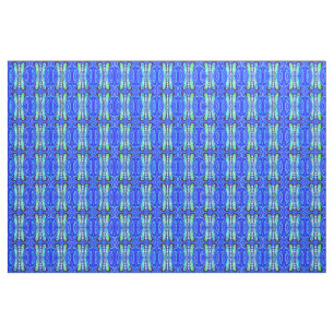 Kühles Blau Stoff