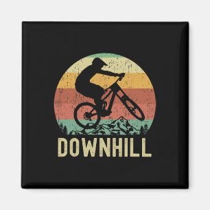 Kühles Downhill-Trikot, Mountainbiken, Radfahren, Magnet