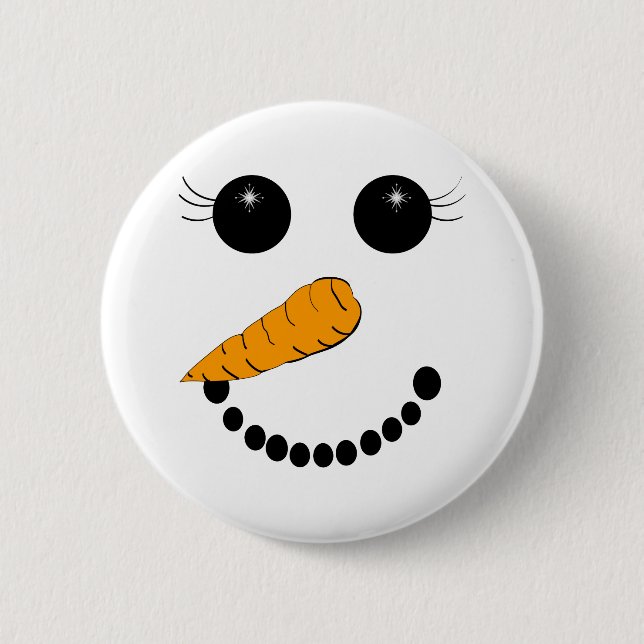 Kühles Gesicht Button (Vorderseite)