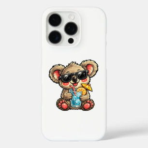 Kühles Koala-Getränk iPhone 16 Pro Hülle