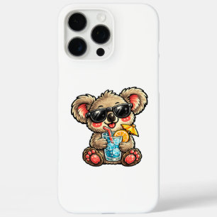 Kühles Koala-Getränk iPhone 16 Pro Max Hülle
