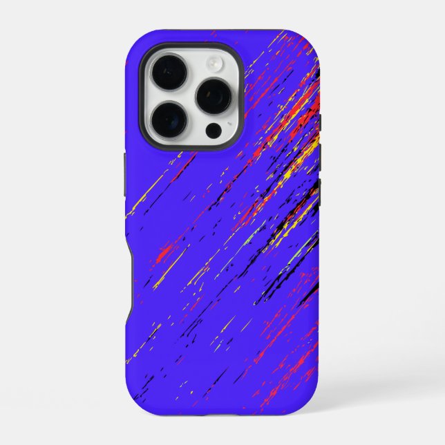 Kühles Musterdesign iPhone 16 Pro Hülle (Rückseite)