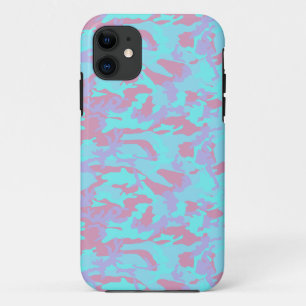 Kühles Pastell-Tarnmuster Case-Mate iPhone Hülle