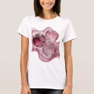 Kühles Silber ABSTRACT ART Abstrakte Gestaltung T-Shirt