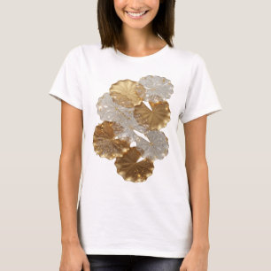 Kühles Silber ABSTRACT ART Tragbare Kunst T-Shirt