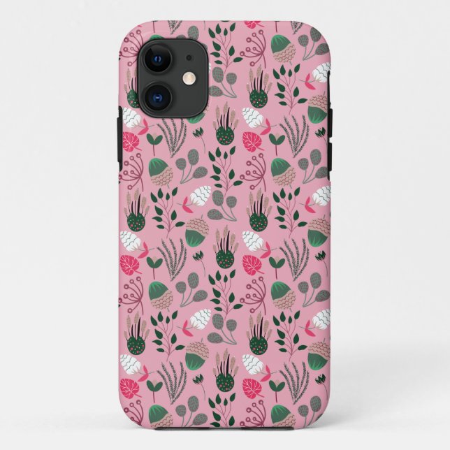 Kühles Sommer Muster Case-Mate iPhone Hülle (Rückseite)