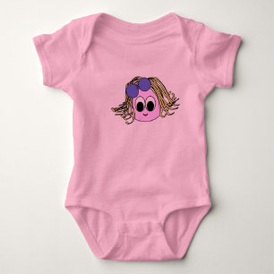 Kühles Sommer-Oktopus-Rosa-Babyaanzug Baby Strampler
