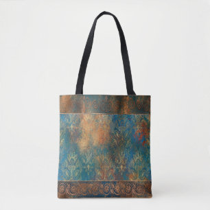 Kühles Türkis Kupfer Patina Türkis Tasche