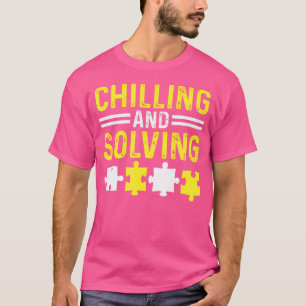 Kühles und lösendes Brettspiel-Puzzler-Jigsaw-Puz T-Shirt