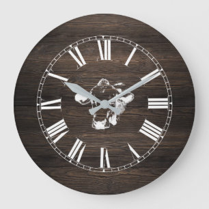 KÜHLRUNDE GROßE WANDUHR