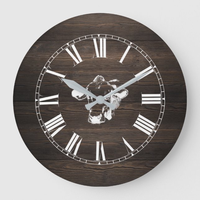 KÜHLRUNDE GROßE WANDUHR (Vorderseite)