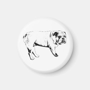 Kühlschrank Cheer Bulldog Magnet