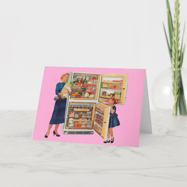 Kühlschrank Karte (Vorderseite)