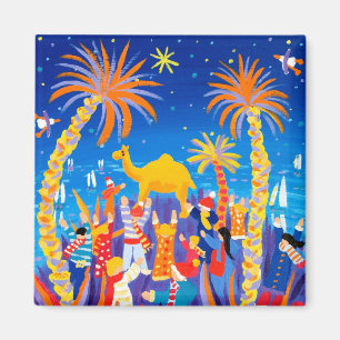 Kühlschrank-Kunst: Kamel-Trophäe Magnet