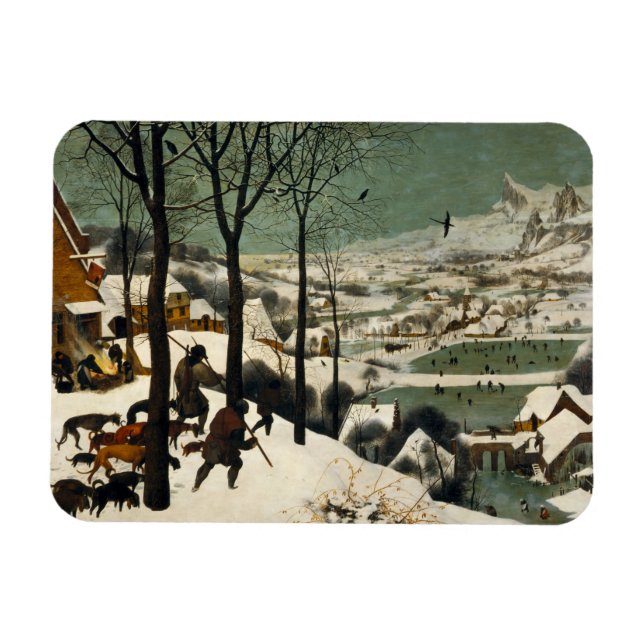 Kühlschrank Magnet Die Jäger in der Snow-Belagerun (Horizontal)