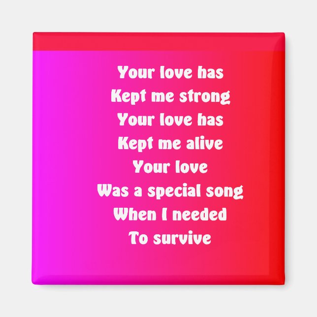 Kühlschrank-Magnete Magnet (Vorne)