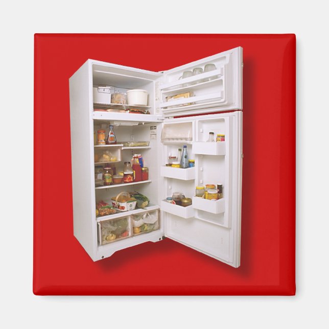 KÜHLSCHRANK TÜR FÜR IHREN KÜHLSCHRANK TÜR-Zelt Magnet (Vorne)