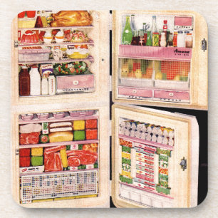 Kühlschrank von Plenty Getränkeuntersetzer