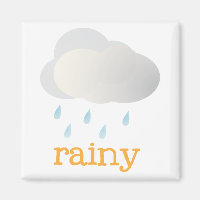 Kühlschrank Weather - RAINY