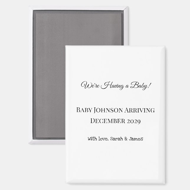 Kühlschrankmagnet | Benutzerdefinierte Foto- und S (Vorderseite/Rückseite)