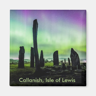 Kühlschrankmagnet Callanish und Aurora Square