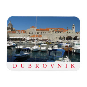 Kühlschrankmagnet des Hafens von Dubrovnik Magnet
