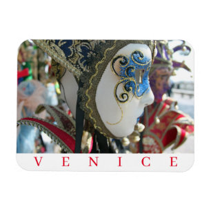 Kühlschrankmagnet für Karnevalsmaske in Venedig Magnet