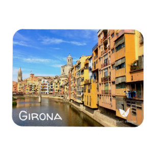 Kühlschrankmagnet Girona von Velvet Escape Magnet