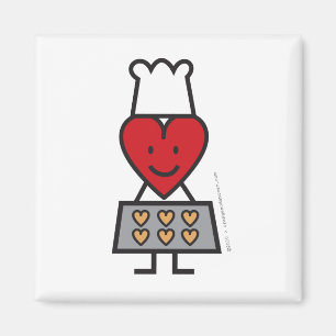 Kühlschrankmagnet Herr-Heart