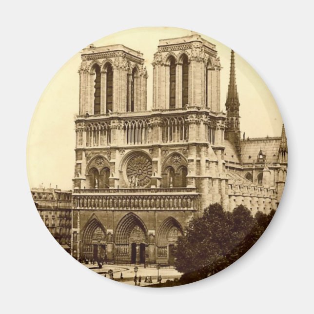 Kühlschrankmagnet - Paris, Notre Dame (Vorne)