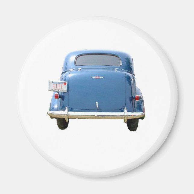 Kühlschrankmagnet ~ Retro 1940er Chevy (Vorne)