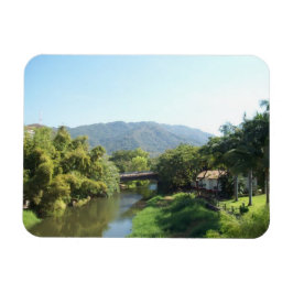 Kühlschrankmagnet - Rio Cuale - Puerto Vallarta Magnet