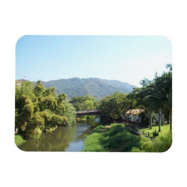 Kühlschrankmagnet - Rio Cuale - Puerto Vallarta Magnet (Horizontal)
