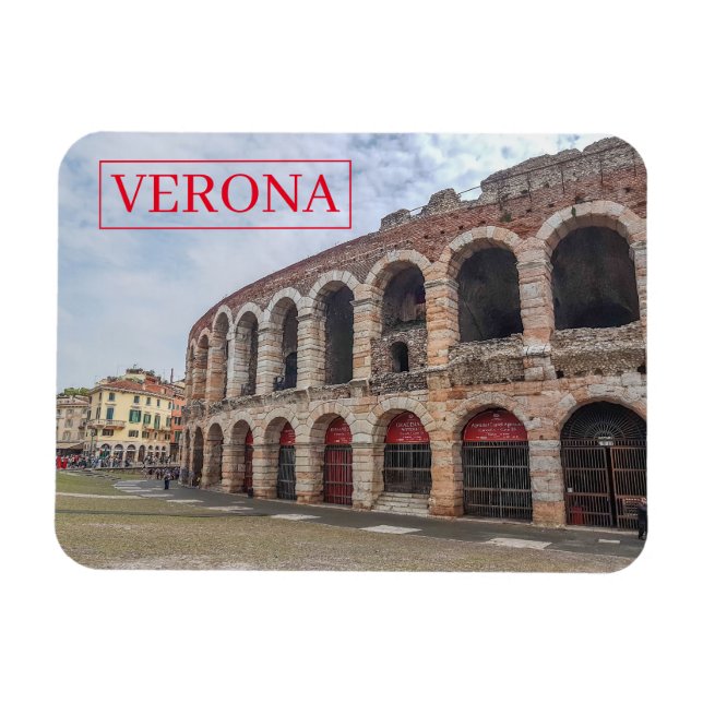 Kühlschrankmagnet Verona Arena Magnet (Horizontal)