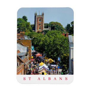 Kühlschrankmagnet zur Marktstellung von St. Albans Magnet