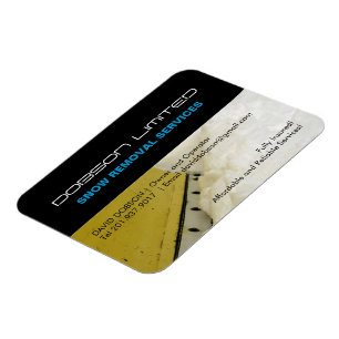 Kühlschrankmagnete für Schnee-Abbau-Firma Magnet