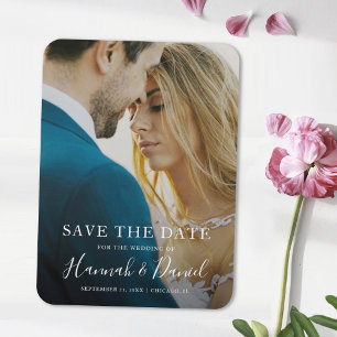 Kühlschrankmagnete mit Foto Save the Date Magnet