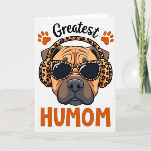 Kühlste Humom-Hunde-Art-Karte Karte