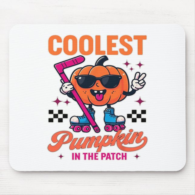 Kühlste Pumpe im Patch – Roller Hockey Spaß D Mousepad (Vorne)