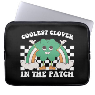 Kühlster Klee im Patch St. Patrick's Day Laptopschutzhülle